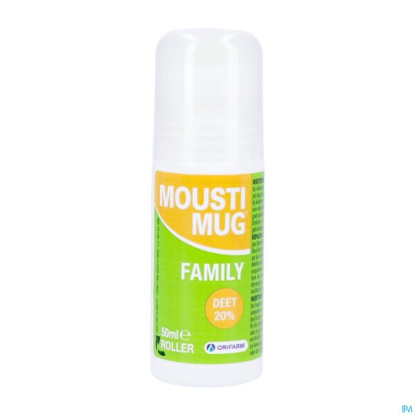 Productshot Moustimug Tropical 20% Deet Roller 50ml