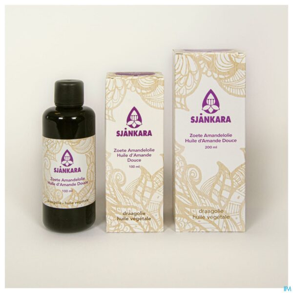 Lifestyle_image Sjankara Zoete Amandel Plant. Olie 100ml