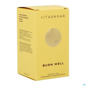 Packshot Vitasonar Burn Well V-caps 60