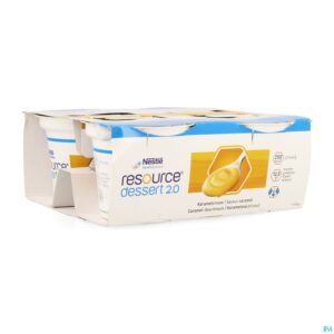 Packshot Resource Dessert 2.0 Caramel 4x125g