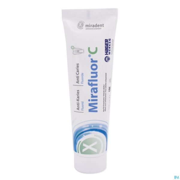 Productshot Miradent Mirafluor C Tandpasta 100ml Nf