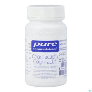 Packshot Pure Encapsulations Cogni Actief V-caps 60