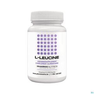 Packshot l-leucine V-caps 60 Pharmanutrics