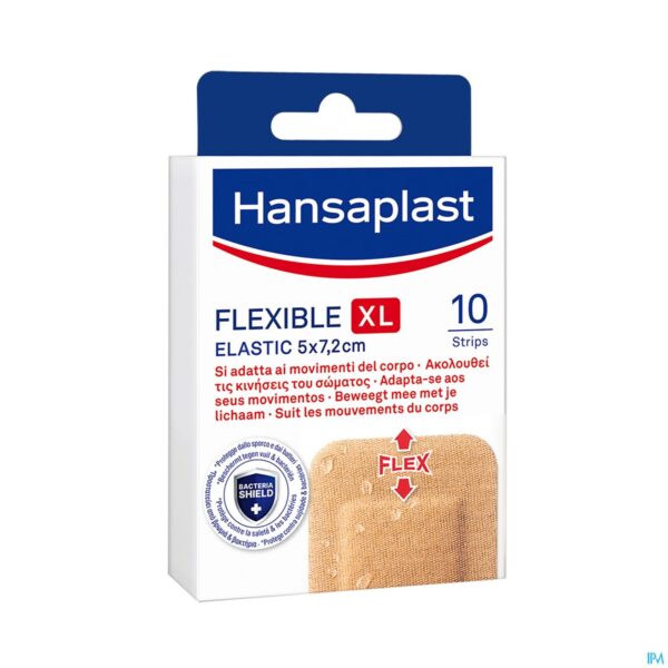 Packshot Hansaplast Flexible Xl Strips 10 Packshot Hansaplast Flexible Xl Strips 10