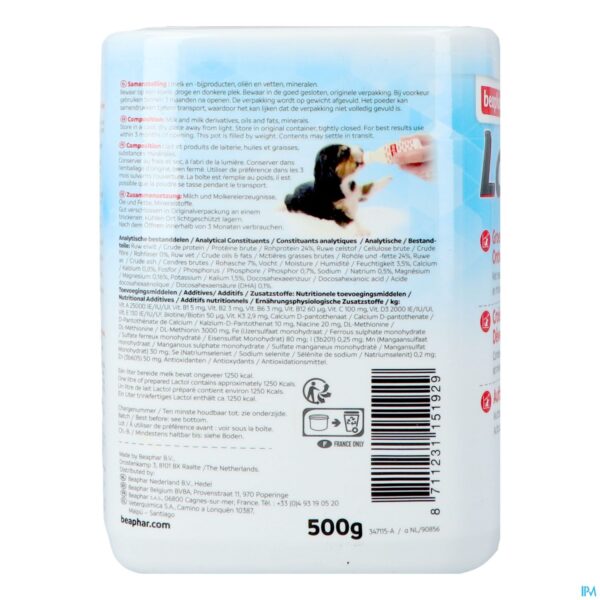 Productshot Beaphar Lactol Puppy Milk 500g
