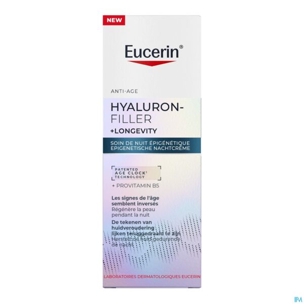 Packshot Eucerin Hyaluron-filler +long.epig.nachtcreme 50ml