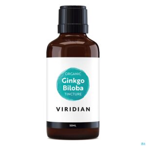 Productshot Viridian Organic Ginkgo Biloba Tincture 50ml