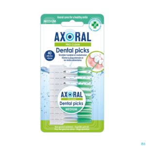 Packshot Axoral Pro-clean Dental Picks M 40