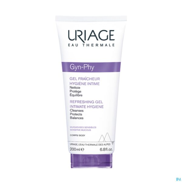 Packshot Uriage Gyn-phy Gel Fraicheur 200ml Packshot Uriage Gyn-phy Gel Fraicheur 200ml