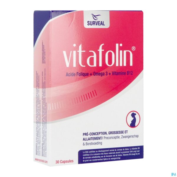 Packshot Vitafolin Caps 30