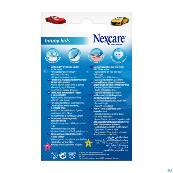 Packshot Nexcare Happy Kids Boys 20
