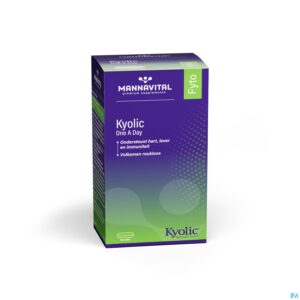 Packshot Mannavital Kyolic One Day Caps 60