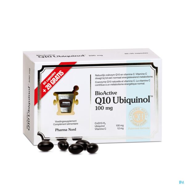 Productshot BioActive Q10 100mg 60+20 Caps PROMOpack