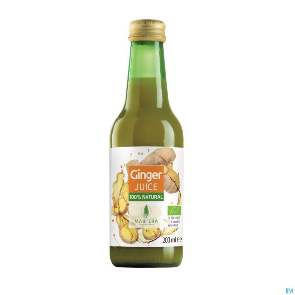 Packshot Ginger Juice Bio Martera 200ml Nf