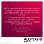 Productshot Alopexy 50mg/ml Opl Cut. Gebr. Fl Pipet/spray 60ml