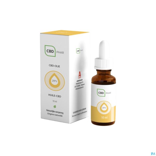 Productshot Cbd-olie 20% 10ml Cbd-phar