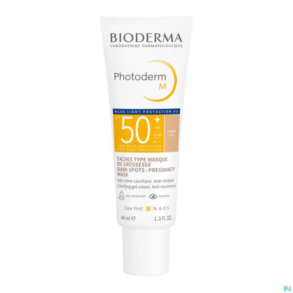 Packshot Bioderma Photoderm M Clair Spf50+ 40ml