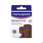 Packshot Hansaplast Pleisters Sensitive Dark 20