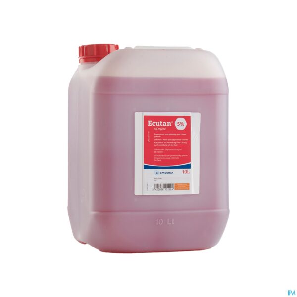 Packshot Ecutan 5% Antiseptische Oplossing 10l