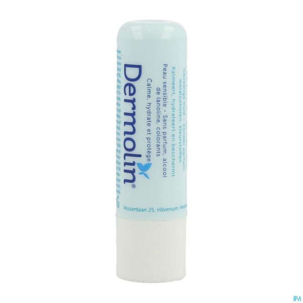 Packshot Dermolin Lippenbalsem Kalmerend Stick 4,8g Packshot Dermolin Lippenbalsem Kalmerend Stick 4,8g