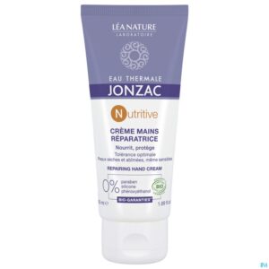 Packshot Jonzac Nutritive Handcreme Bescherm. Tube 50ml