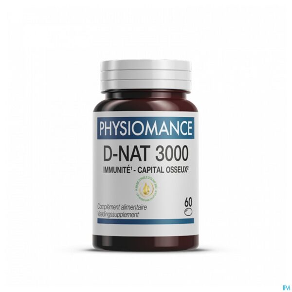Productshot D-nat 3000 Caps 60 Physiomance Phy432