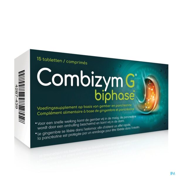 Packshot Combizym g Biphase Tabl 15 Packshot Combizym g Biphase Tabl 15