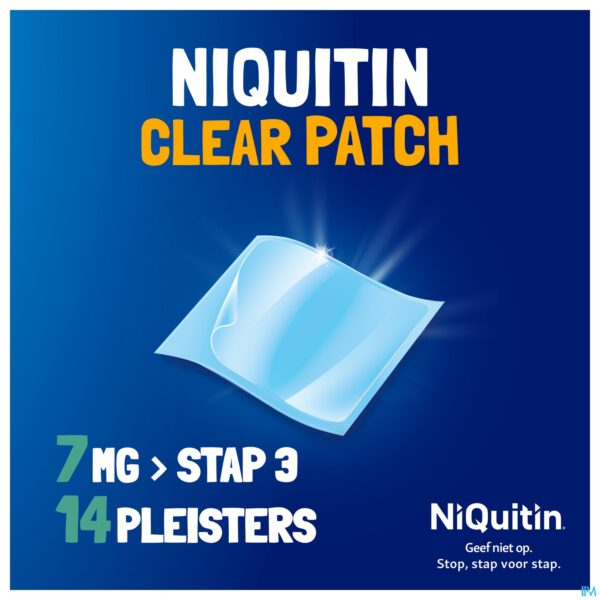 Lifestyle_image Niquitin Clear Patches 14 X 7mg