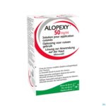 Packshot Alopexy 50mg/ml Opl Cut. Gebr. Fl Pipet/spray 60ml