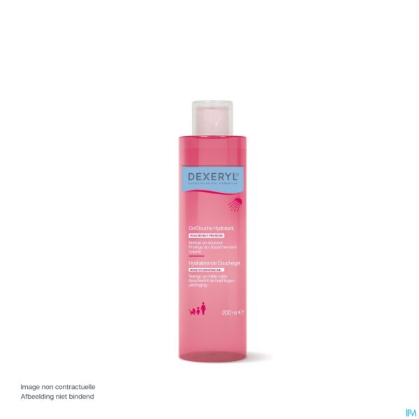 Packshot Dexeryl Hydraterende Douchegel 200ml