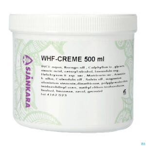 Packshot Sjankara Whf Creme 500ml