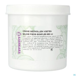 Packshot Sjankara Creme Gezwollen Voet 950ml