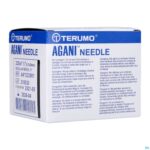 Packshot Terumo Naald Agani 22g 1 1/2 Rb Zwart 100