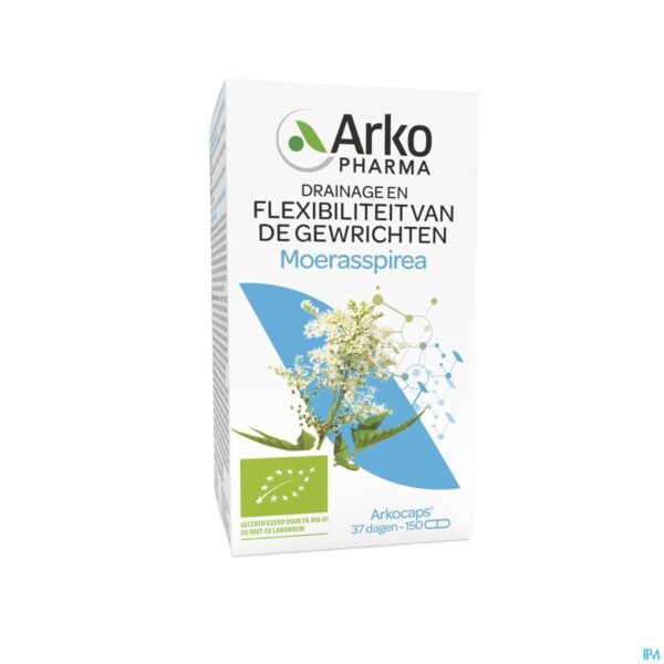 Packshot Arkocaps Moerasspirea Bio 150 Caps Fl 150