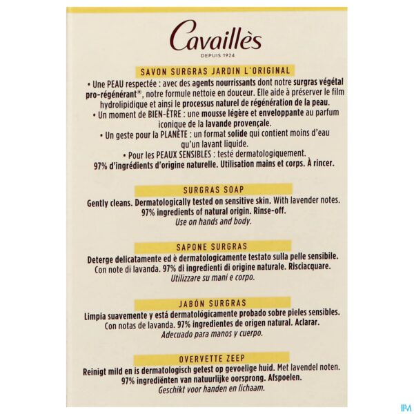 Packshot Roge Cavailles Savon Jardin Original 100g