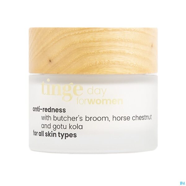 Packshot Tinge Women Anti Roodheid Creme 30ml