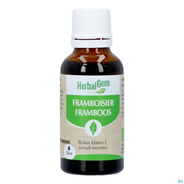 Productshot Herbalgem Frambozenstruik Bio 30ml
