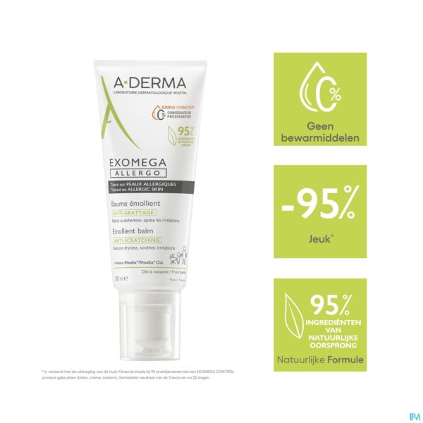 Lifestyle_image Aderma Exomega Allergo Emolierende Balsem 200ml