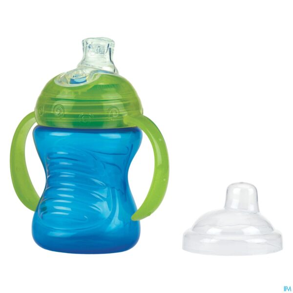 Productshot Nuby A/lekbeker Swirl 6m+ Blauw