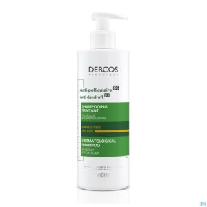 Packshot Vichy Dercos A/roos Ds Sh Droog Haar 390ml
