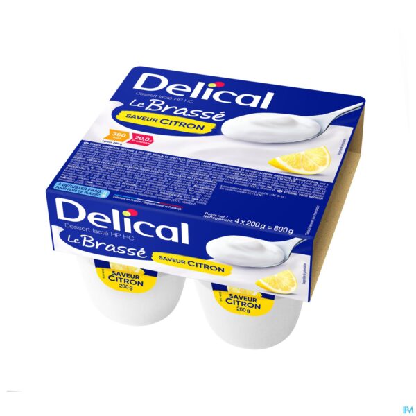 Packshot Delical Le Brasse Citroen 4x200g