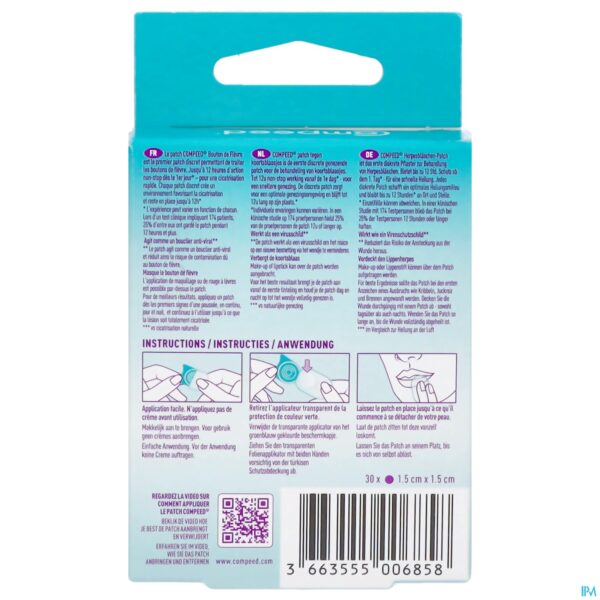 Packshot Compeed Patch Koortsblaasjes 30