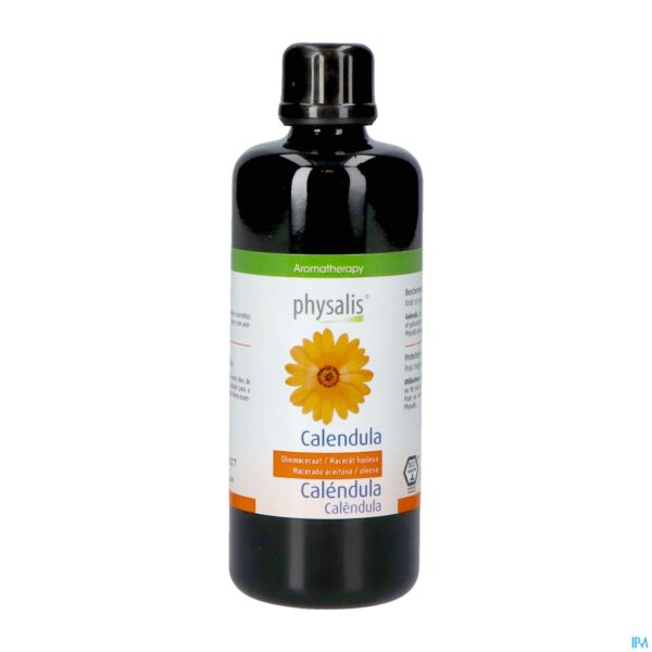 Productshot PHYSALIS CALENDULA PLANT OLIE 100 ML