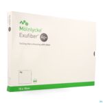 Packshot Exufiber Ag Gel.fibre Dressing Ster 15 X 15cm 10
