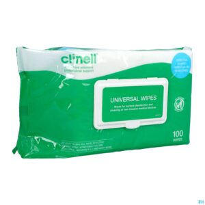 Packshot Clinell Universal Think Wipes 100