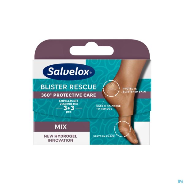 Packshot Salvequickmed Blister Rescue Mix 6 Exp