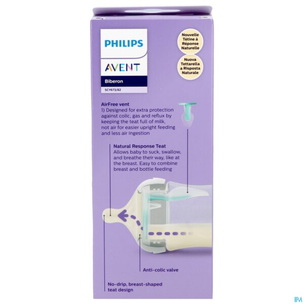 Productshot Philips Avent Natural 3.0airfree Zuigfl.beer 260ml