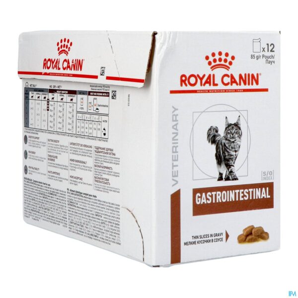 Packshot Royal Canin Cat Gastrointestinal Wet 12x85g