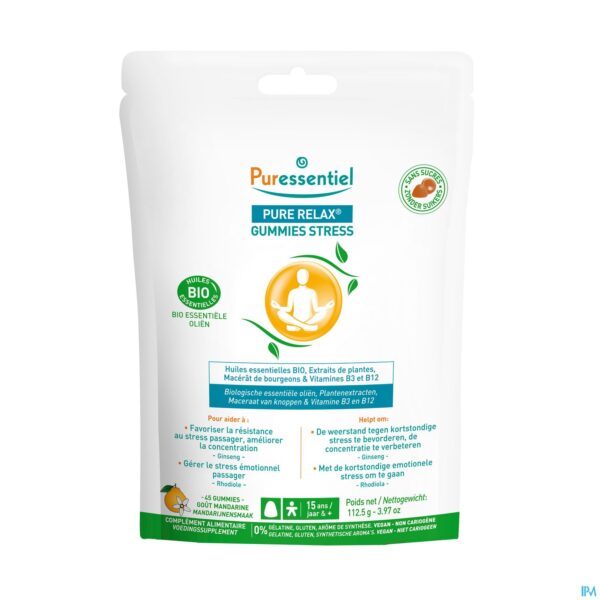 Packshot Puressentiel Pure Relax Gummies 45