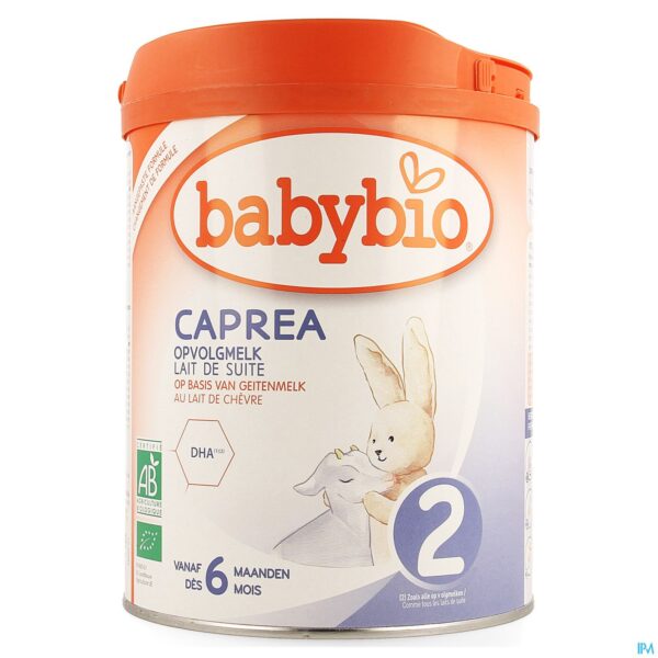 Packshot Babybio Caprea 2 Geitenmelk 800g Packshot Babybio Caprea 2 Geitenmelk 800g